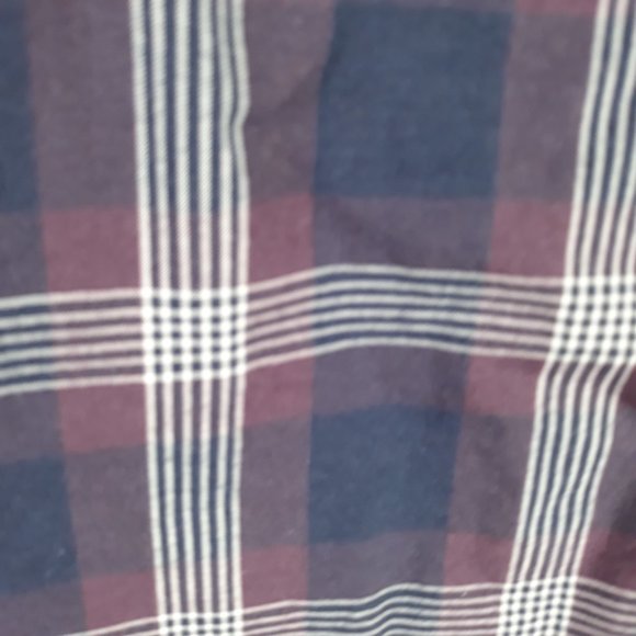 Lacoste Button Down Shirt Mens Size 38 Multicolor Plaid Long Sleeve Croc Logo - Picture 6 of 12